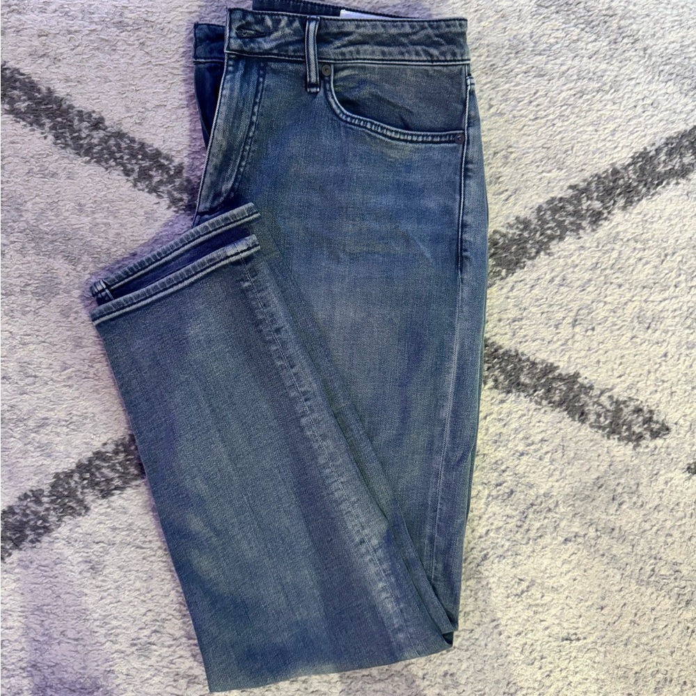 Rag & Bone Dark Blue Athletic Fit Jeans